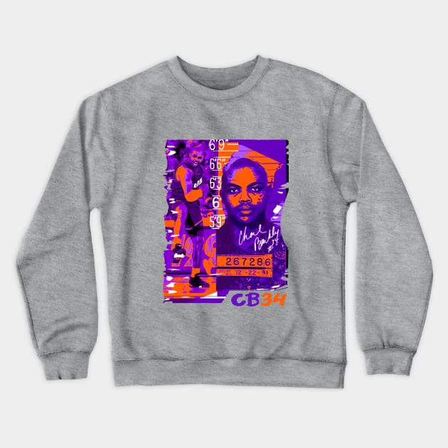 Charles Barkley CB34 t-shirt Crewneck Sweatshirt by goderslim